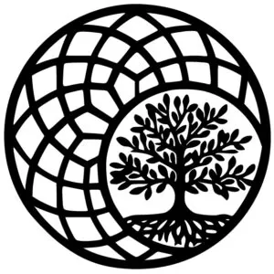 Prezent DRZEWO SZCZĘŚCIA MAKRAMA MANDALA J148