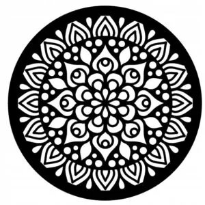 DEKORACJA NA ŚCIANĘ MANDALA OBRAZ 3D PREZENT K113