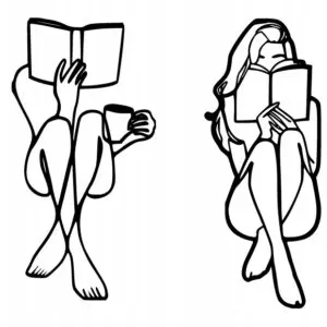 OBRAZ AŻUR DEKORACJA ŚCIENNA 3D KOBIETA CZYTA J152