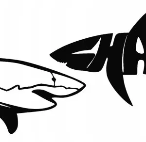 DEKORACJA ŚCIENNA MŁODZIEŻOWA OBRAZ REKIN 3D D139