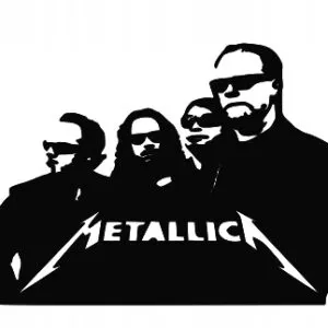 AŻUROWY OBRAZ DEKORACJA ŚCIENNA 3D METALICA Y124