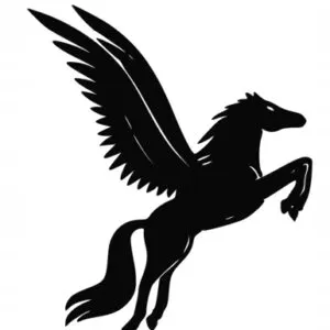 DEKORACJA ŚCIENNA 3D OBRAZ Prezent PEGAZ D121