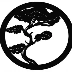 Dekoracja ściany Prezent DRZEWO ŻYCIA BONSAI P114