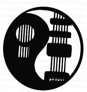 YIN YANG Feng Shui HARMONIA Obraz DEKORACJA X107