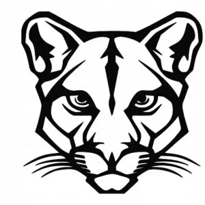 SUPER OBRAZ AŻUROWY DEKORACJA ŚCIENNA 3D PUMA Y108