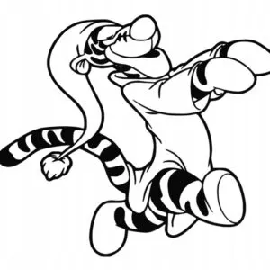 Dekoracja pokoiku dziecięcego Prezent TYGRYSE E138