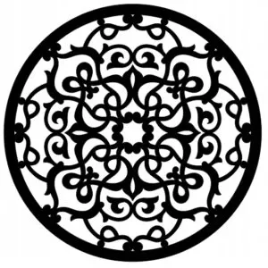 DEKORACJA NA ŚCIANĘ MANDALA OBRAZ 3D PREZENT J116