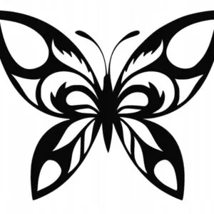 MODNA AŻUROWA DEKORACJA ŚCIENNA MOTYL PREZENT C133