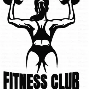 HIT! DEKORACJA ŚCIENNA 3D DO SIŁOWNI FITNESS N102