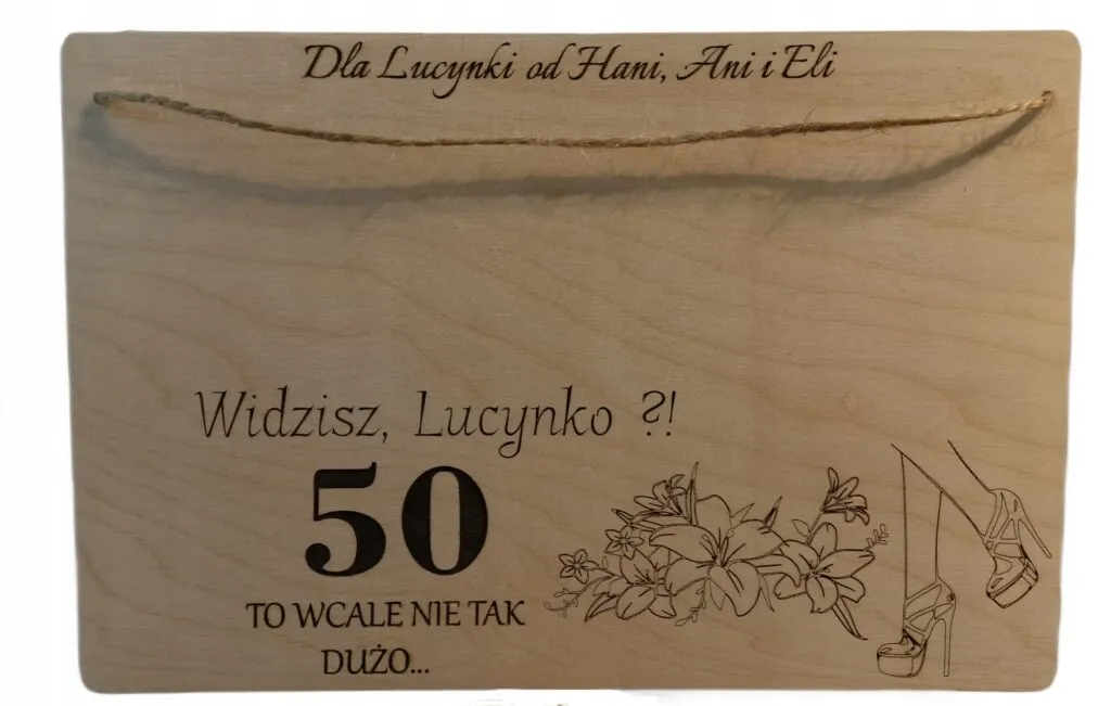 KARTKA URODZINOWA NA PIENIĄDZE WIDZISZ 30 40 50 TO WCALE NIE TAK DUŻO DLA NIEJ- K225