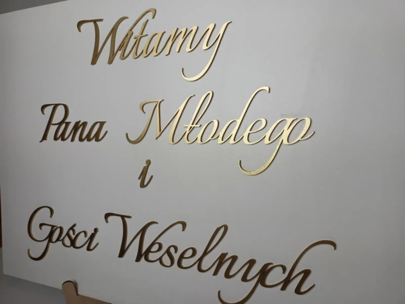 WITAMY PANA MŁODEGO I GOŚCI WESELNYCH